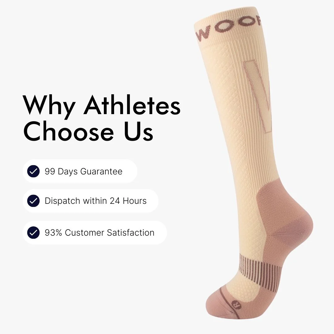 Sand Performance Compression Socks - Image 4