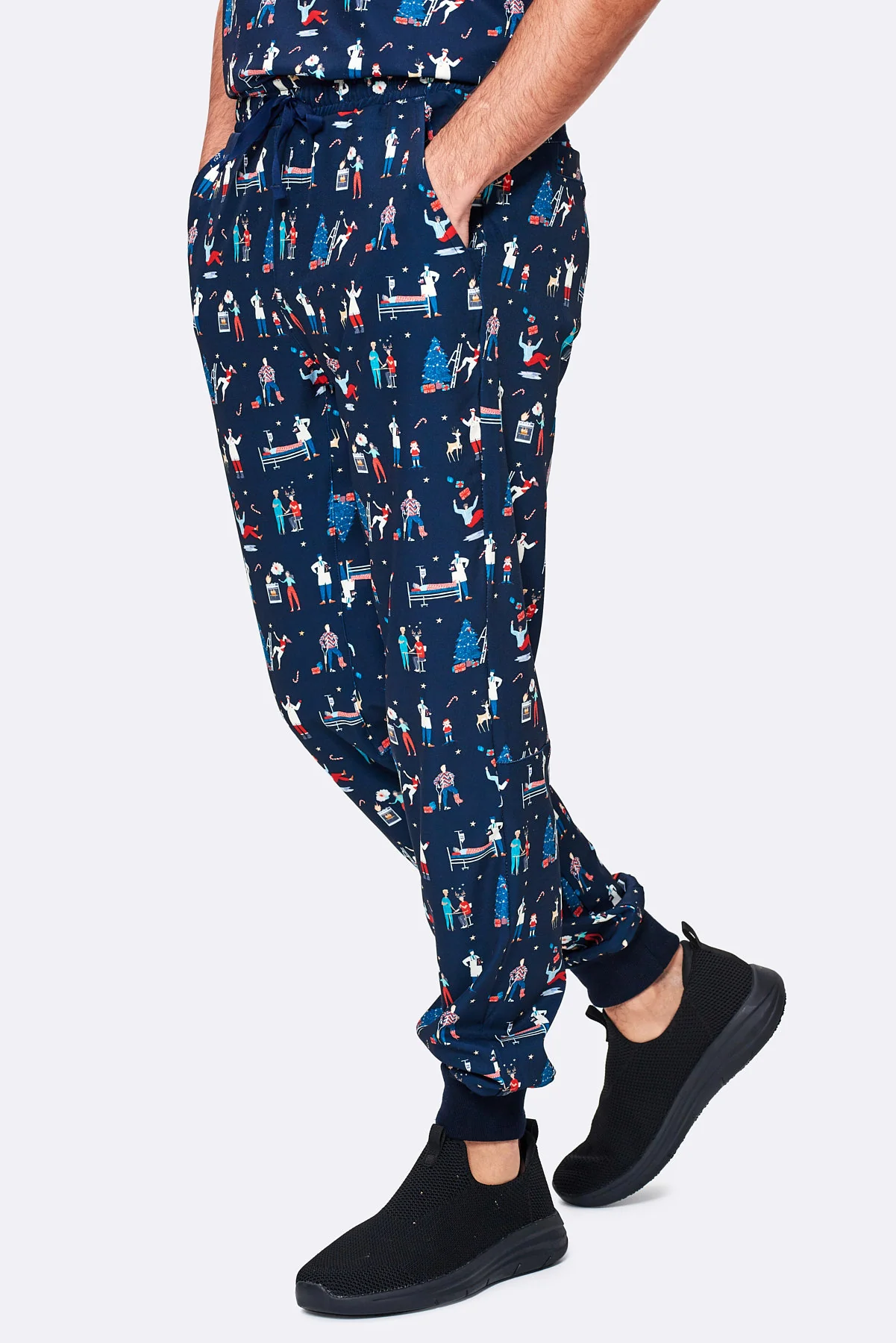 Christmas Chaos Men’s 5-Pocket Joggers - Image 4