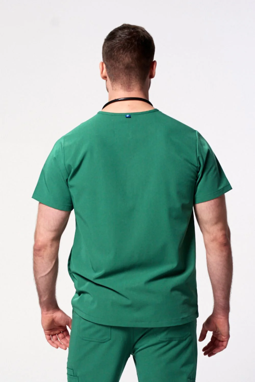Planet Friendly Men’s V-Neck Tuck Top - Image 4