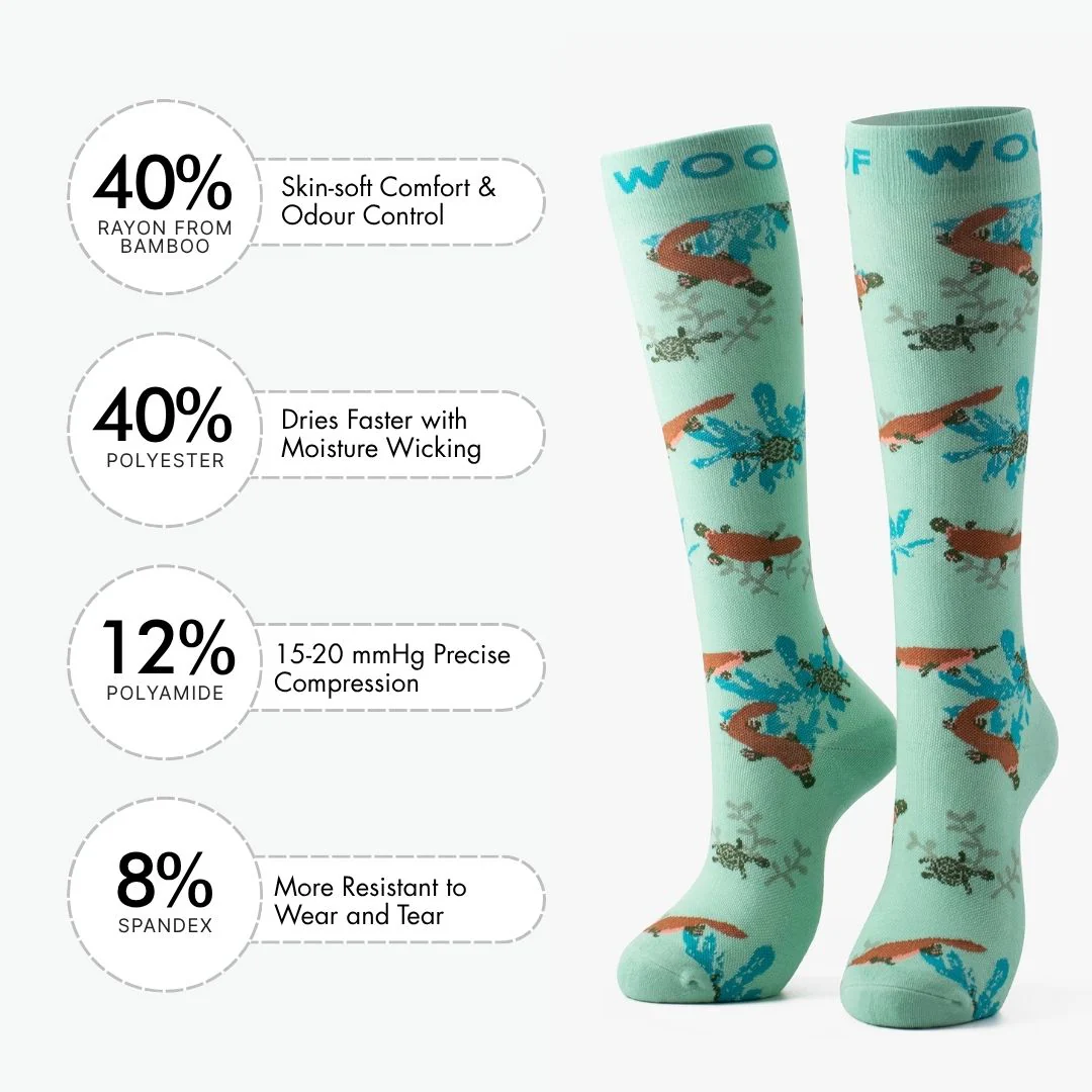 Platypus Bamboo Compression Socks - Image 3