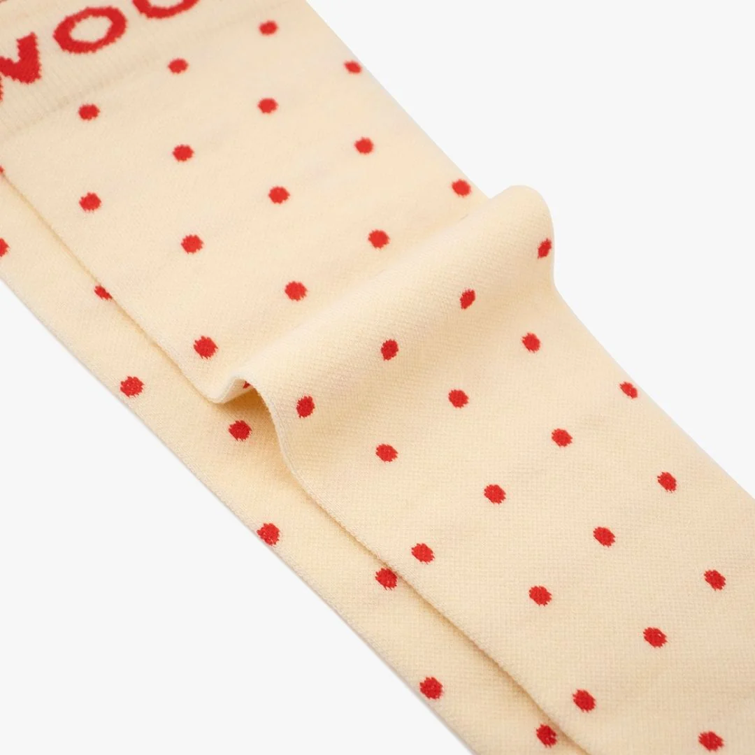 Polka Dots Bamboo Compression Socks - Image 4