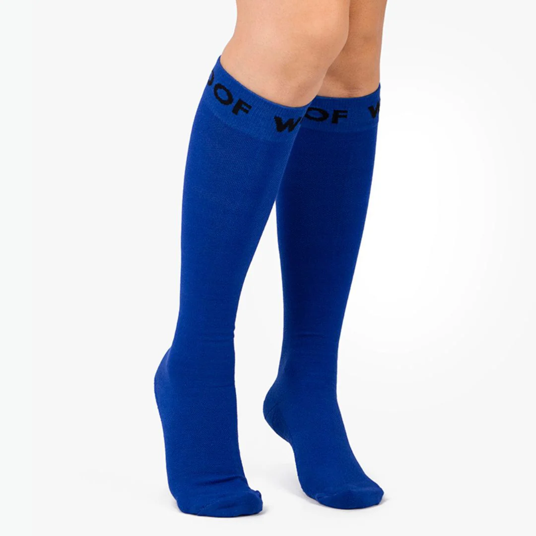 Royal Blue Bamboo Compression Socks