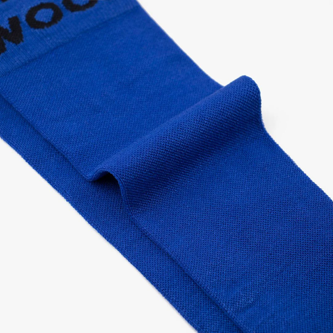 Royal Blue Bamboo Compression Socks - Image 4