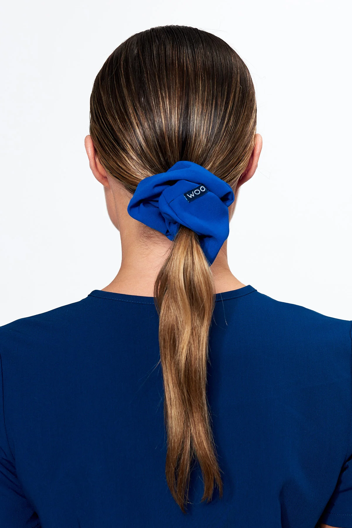 Royal Blue Scrunchie - Image 3