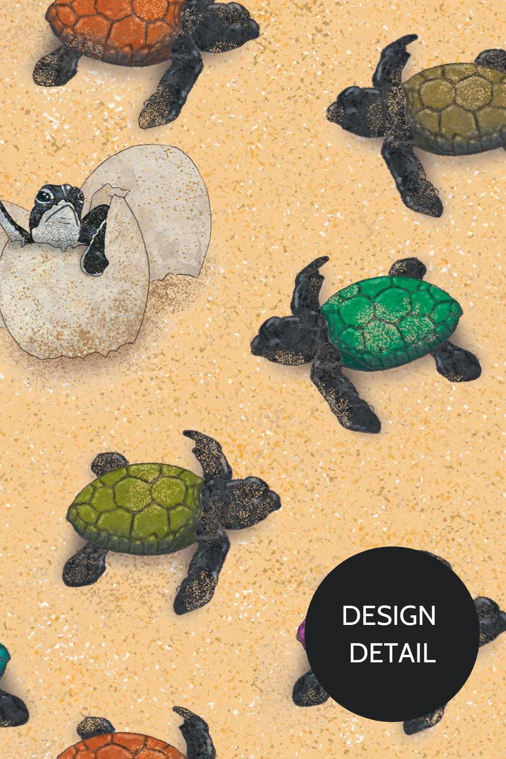Sea Turtle Scrub Cap - Image 3