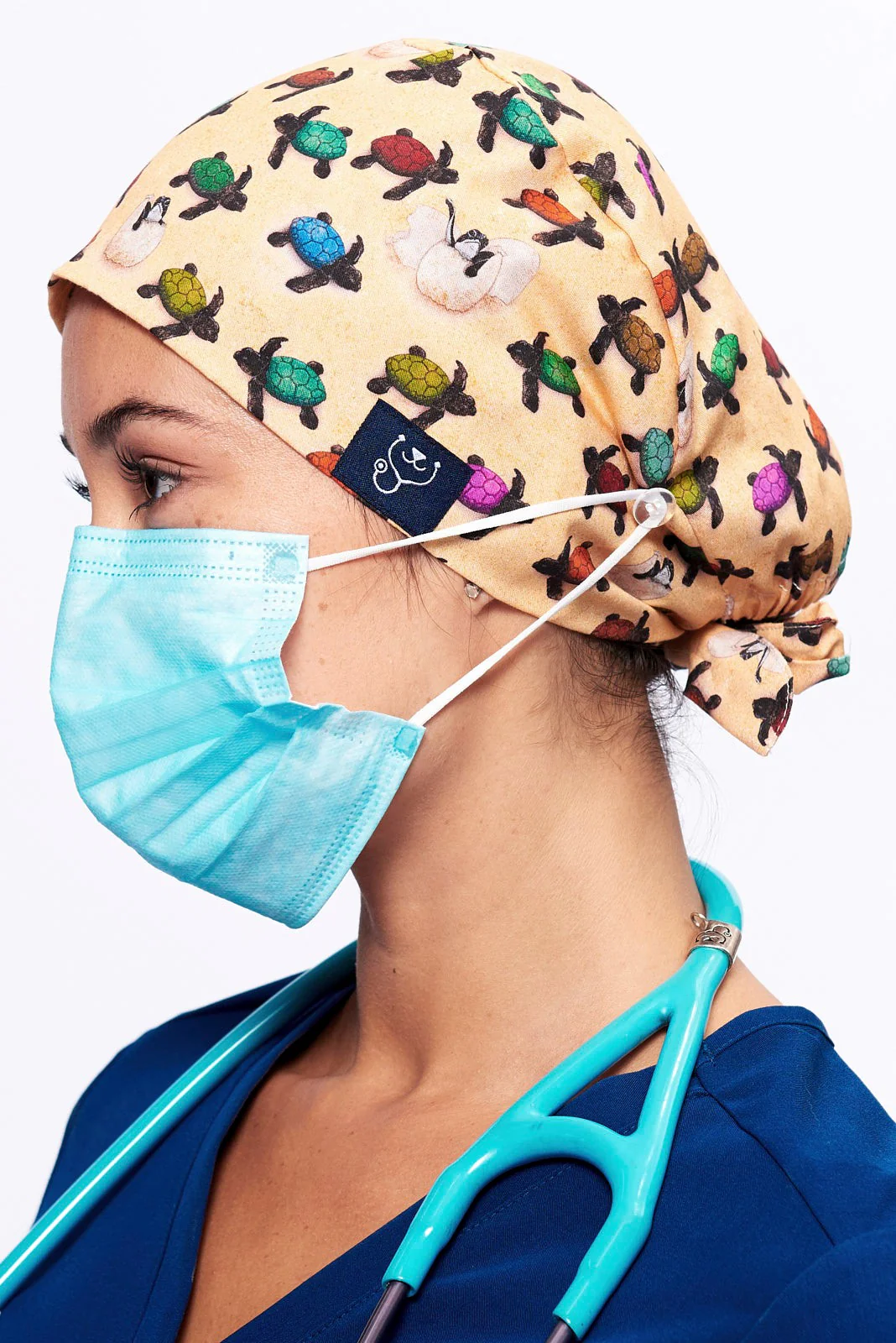 Sea Turtle Scrub Cap - Image 4
