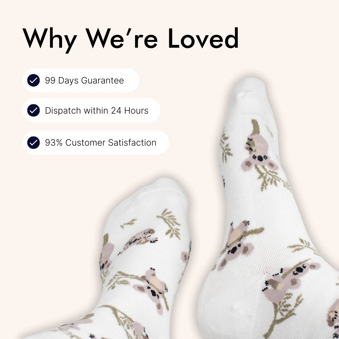 Sloth Bamboo Compression Socks - Image 6