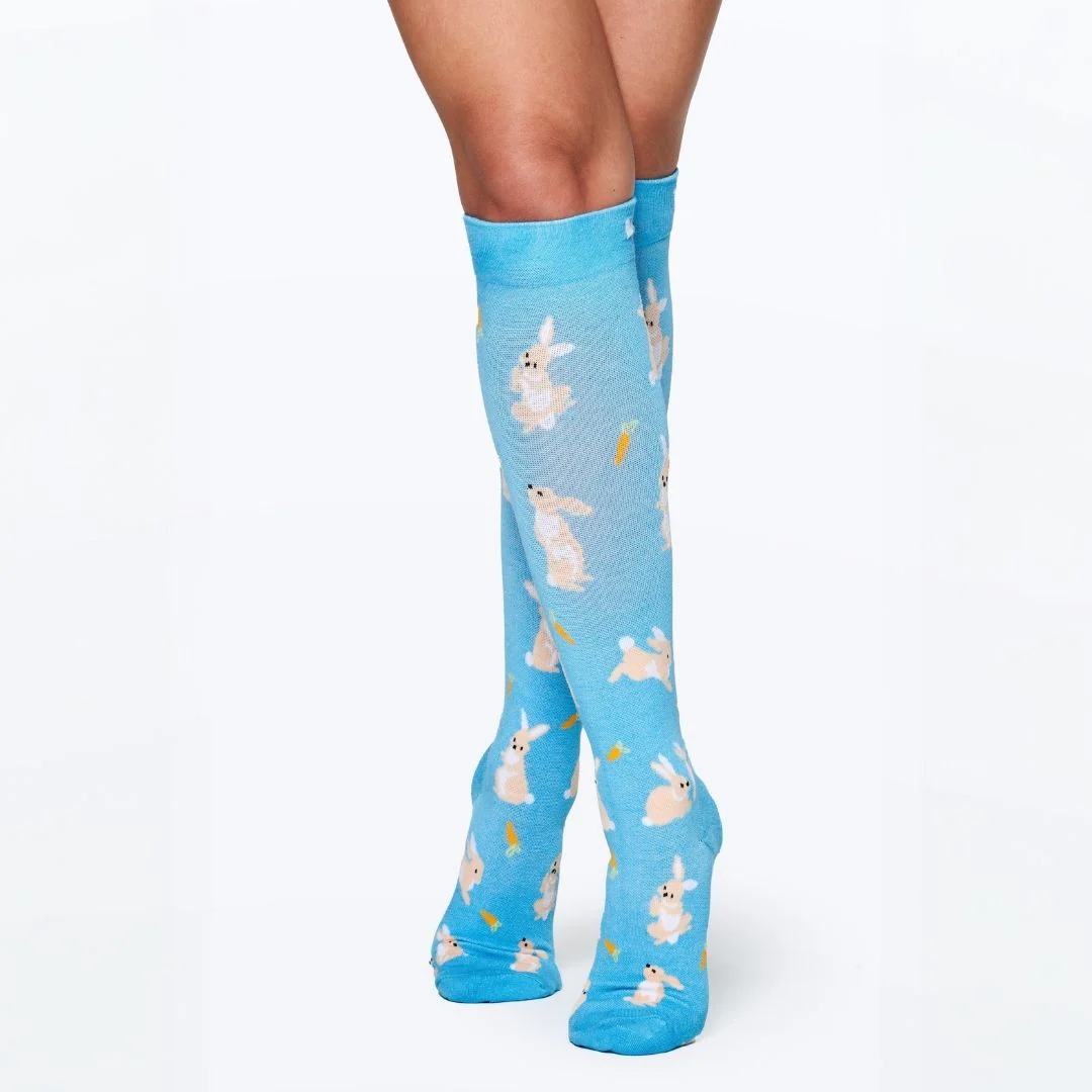 Snuggle Bunnies Bamboo Compression Socks