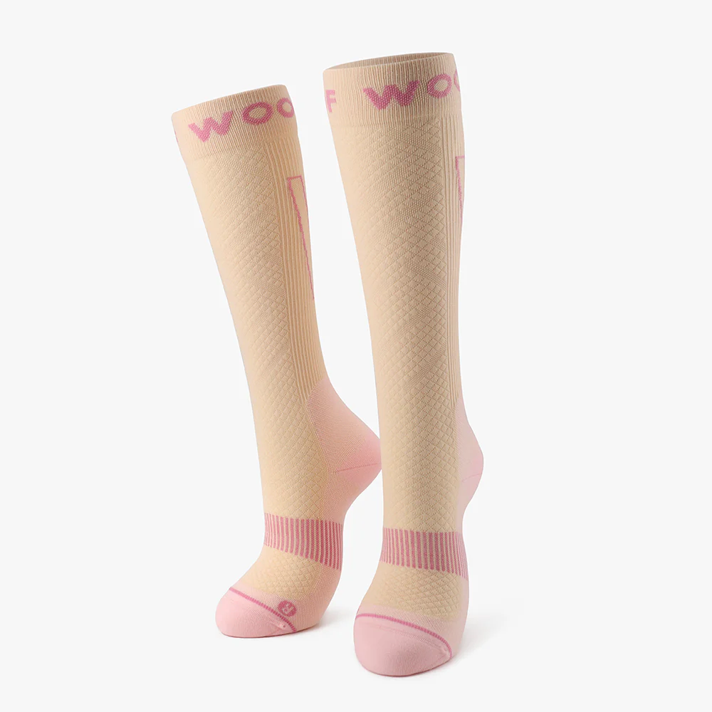 Pink Power Performance Compression Socks 4 Pack - Image 3