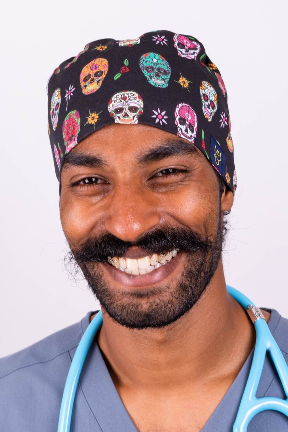 Count Backwards from 10 Scrub Cap - Image 2