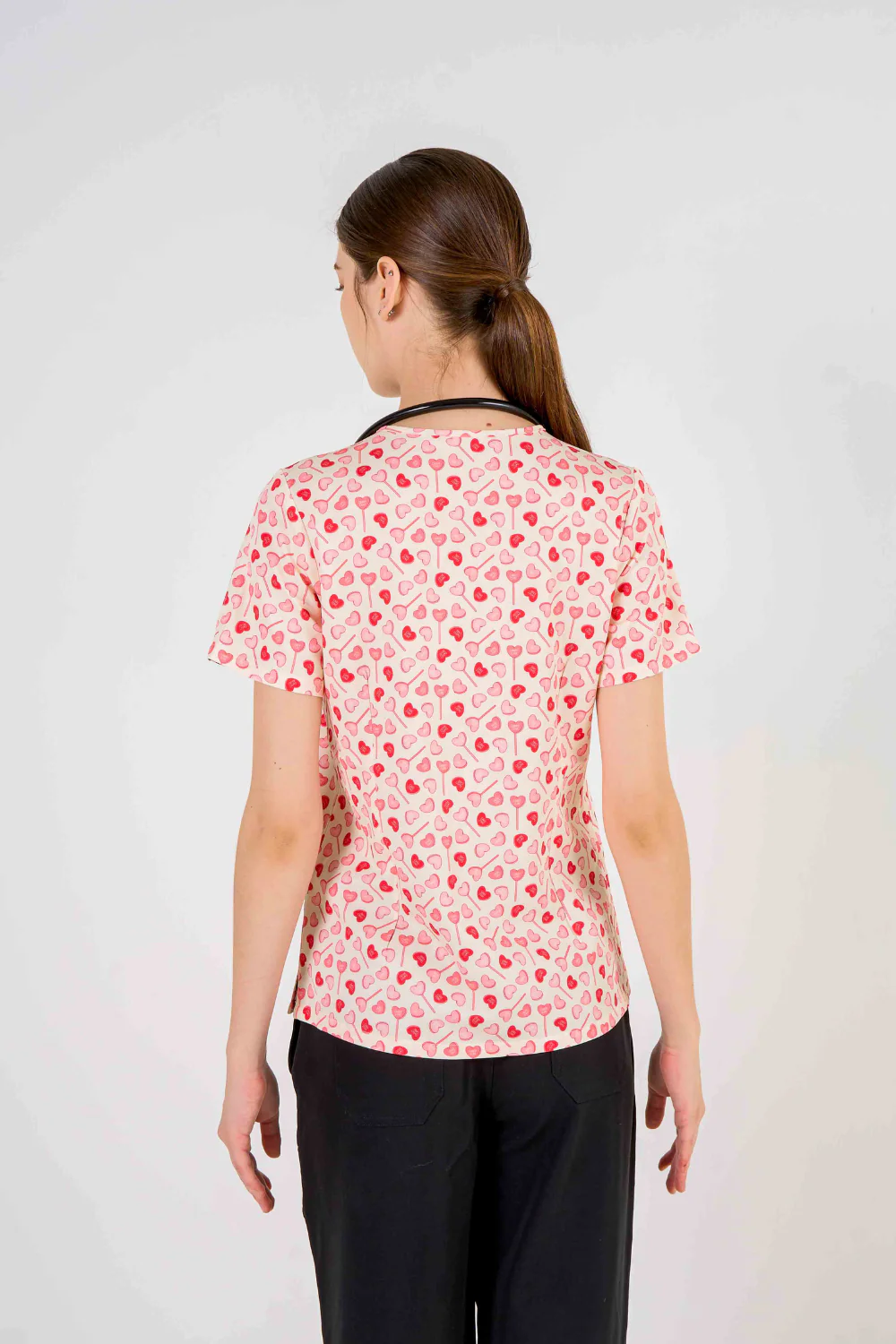 Sweetheart Women’s 3-Pocket Scrub Top - Image 4