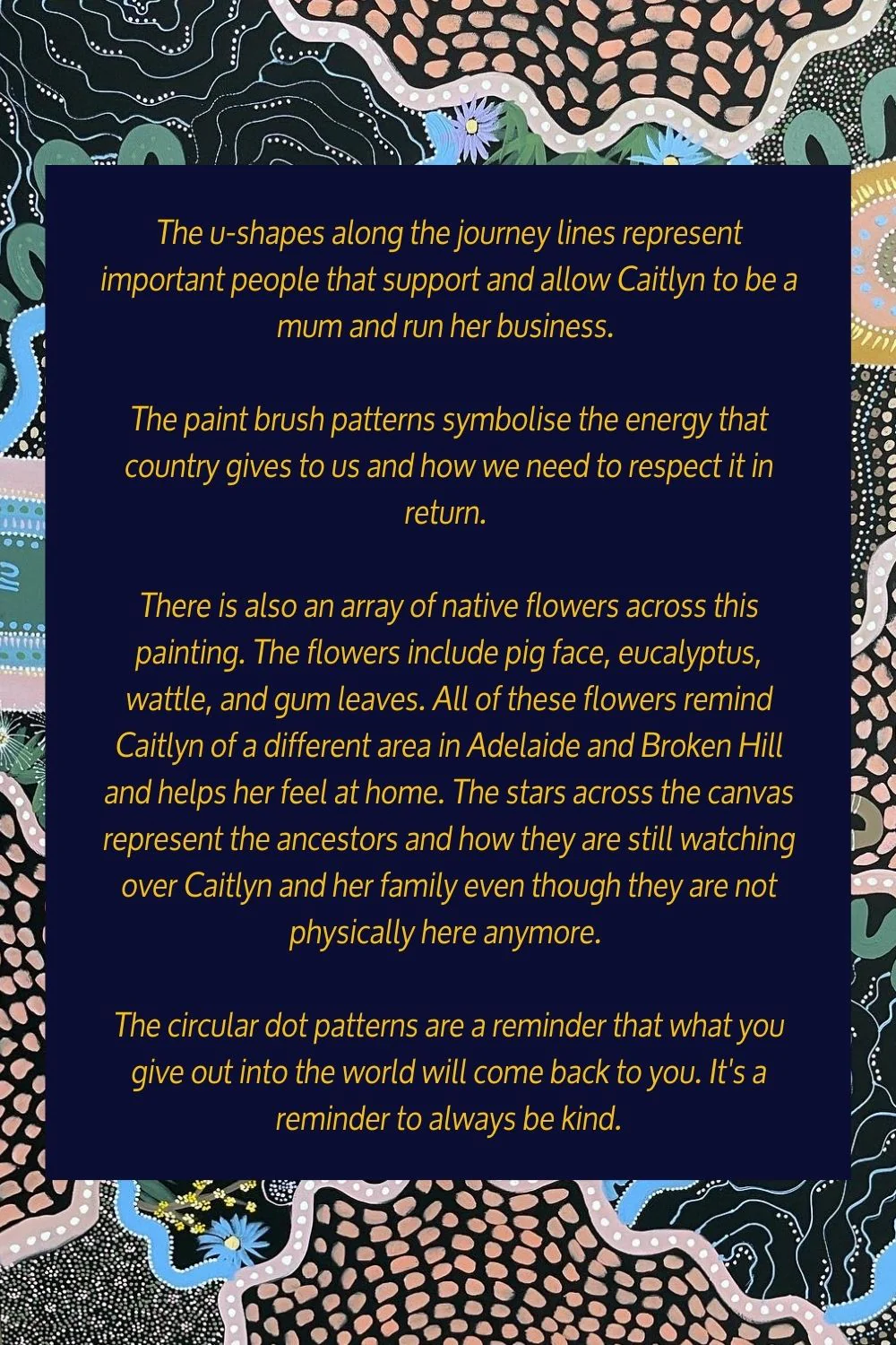 Two Worlds Scrunchie by Caitlyn Davies Plummer - Image 7
