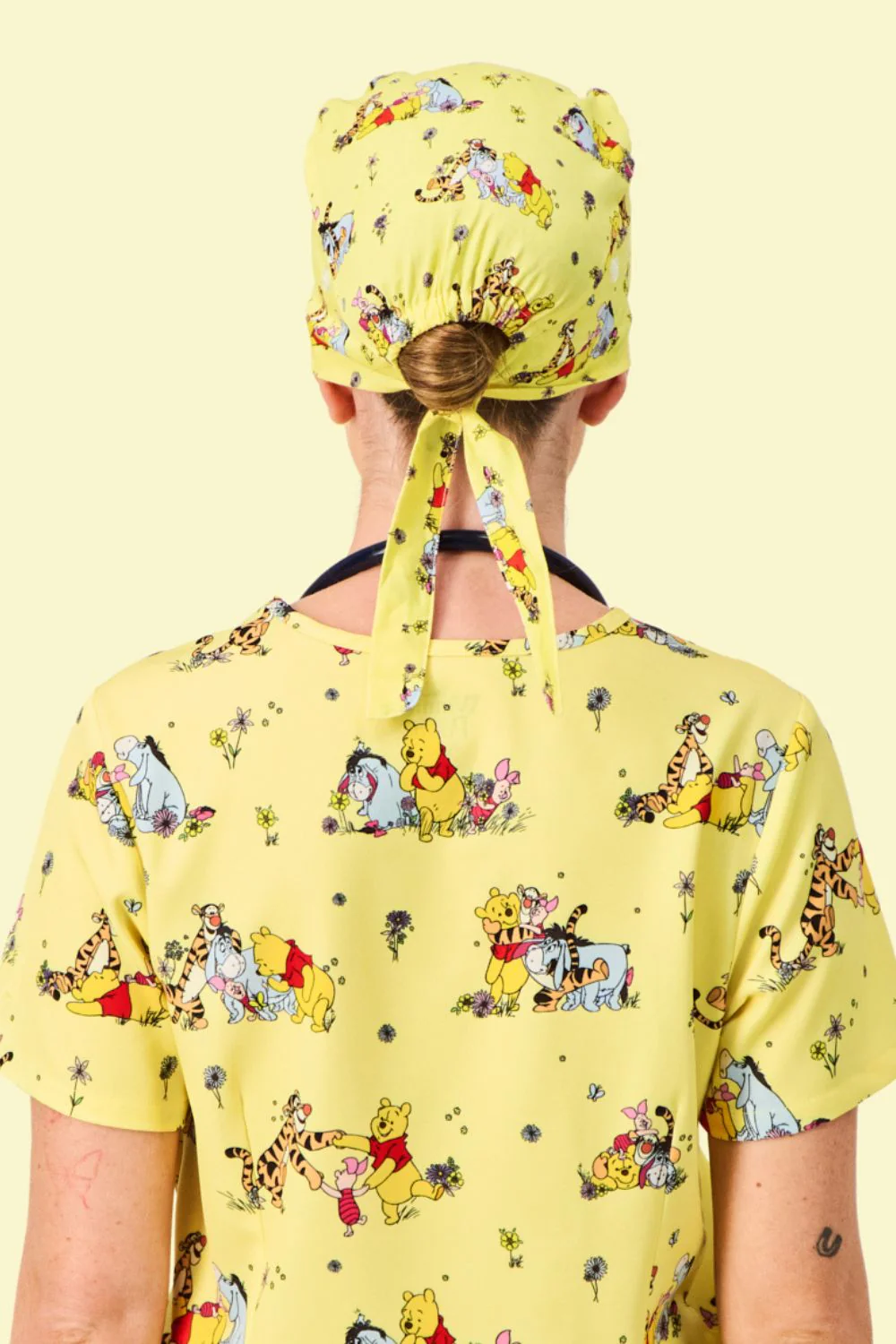 Disney’s Winnie the Pooh and Friends Scrub Cap, Favourite Day - Image 4