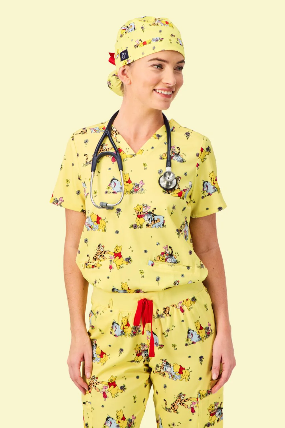Disney’s Winnie the Pooh and Friends Scrub Cap, Favourite Day - Image 5