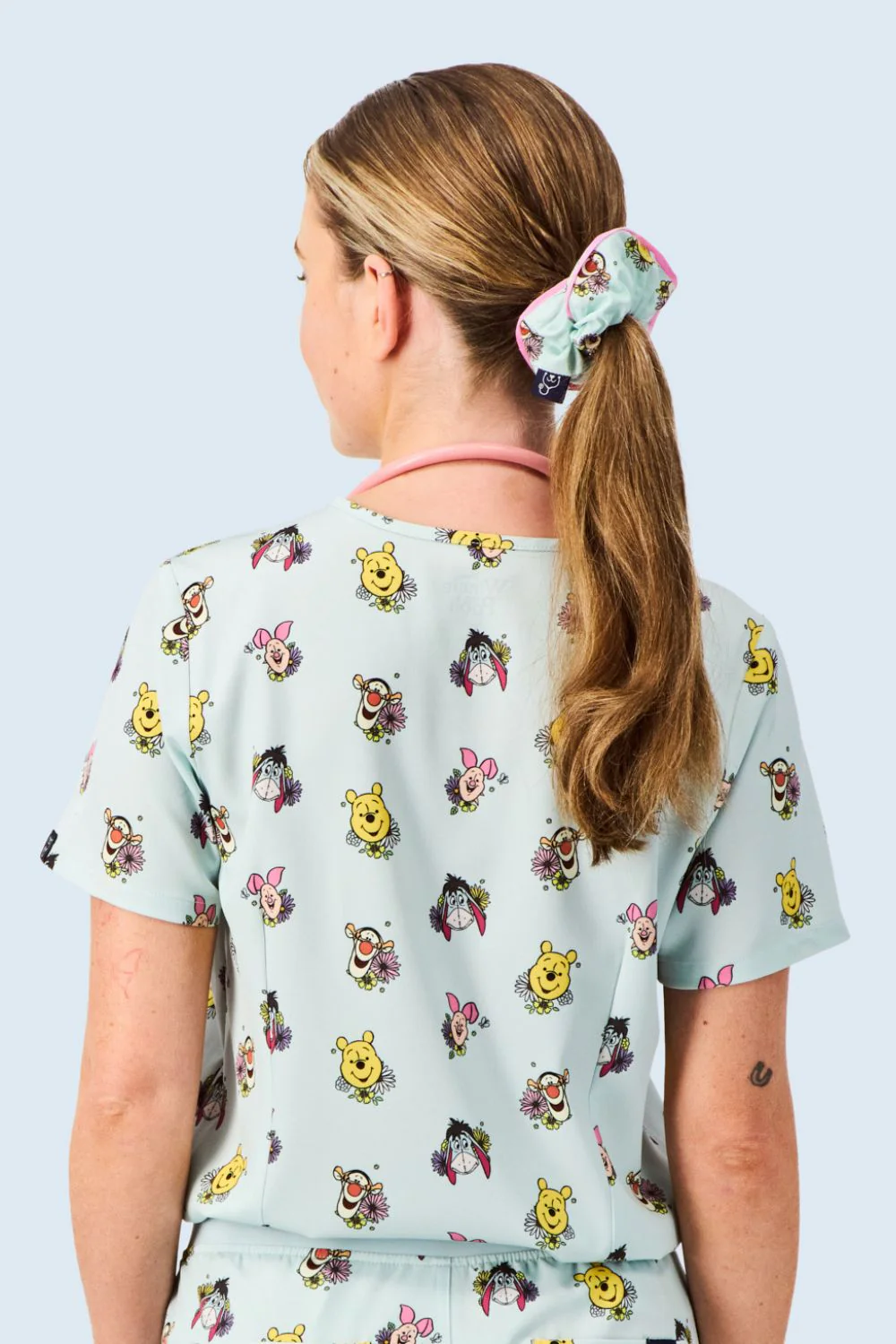 Disney’s Winnie the Pooh and Friends Scrunchie, Flower Patch - Image 3