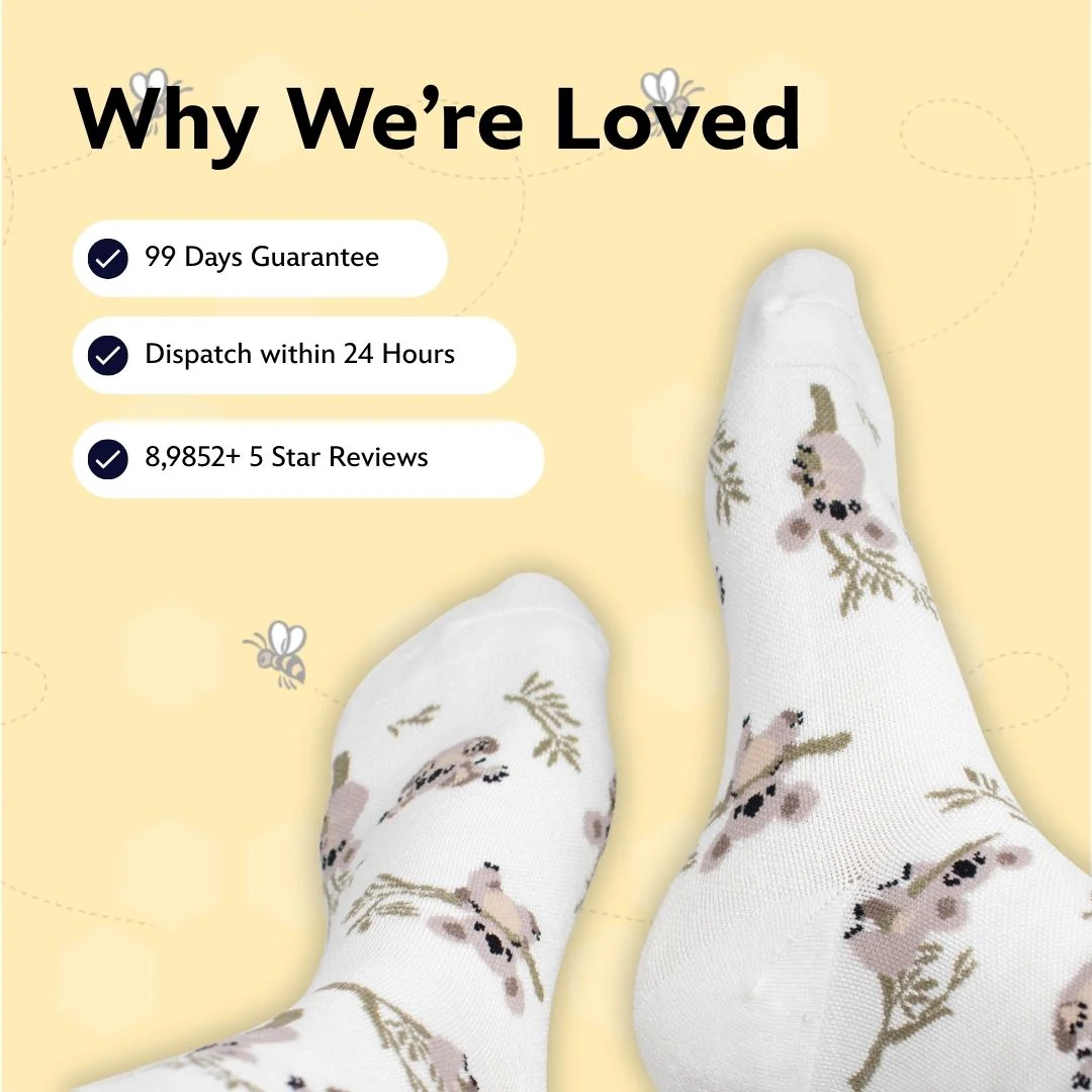 Disney’s Winnie the Pooh and Friends Bamboo Compression Socks, Best Friends - Image 6