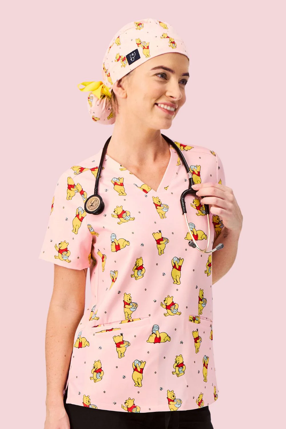 Disney’s Winnie the Pooh Scrub Cap, Honey Pot - Image 4