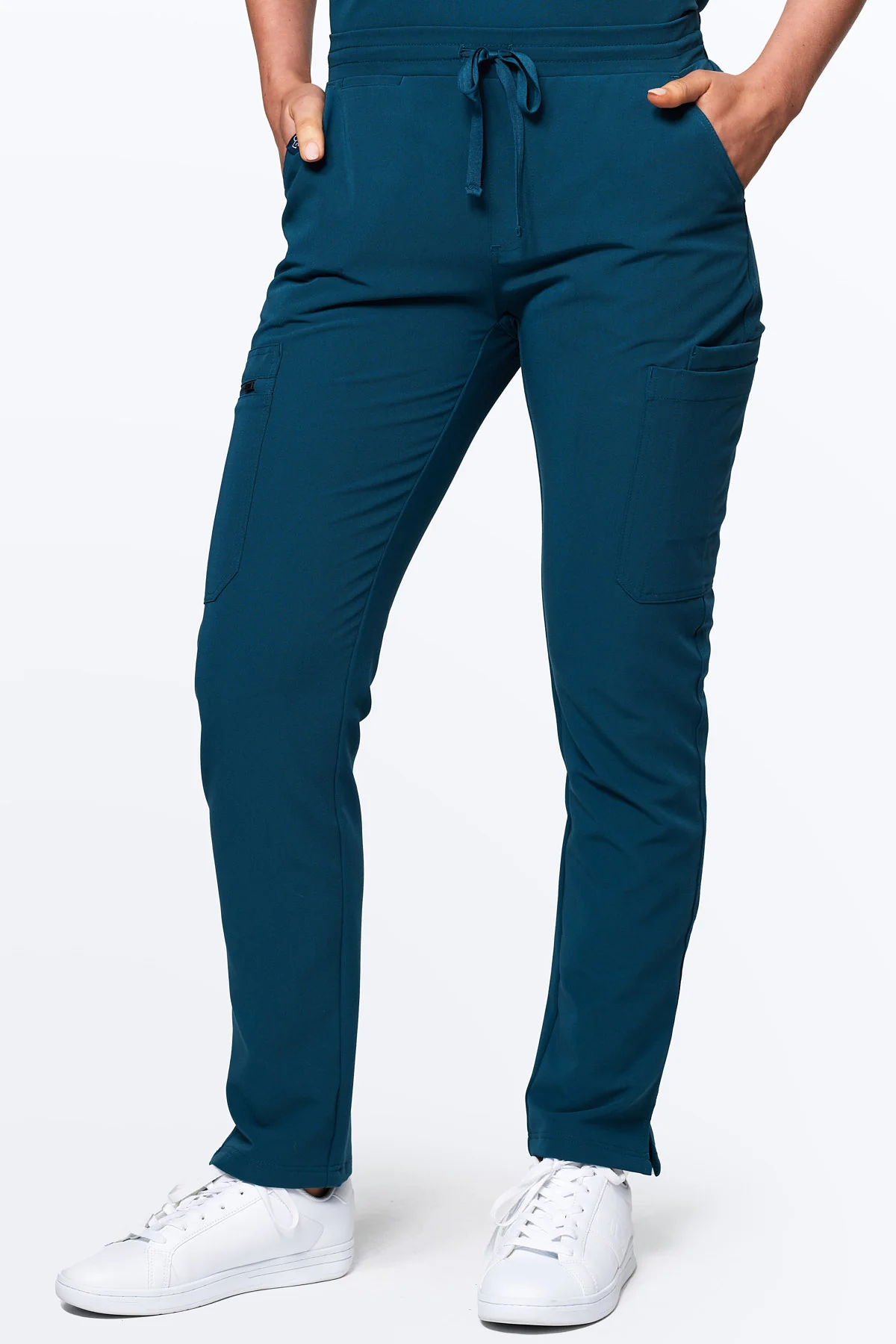 Women's Skinny 11-Pocket Scrub Pants - Image 25
