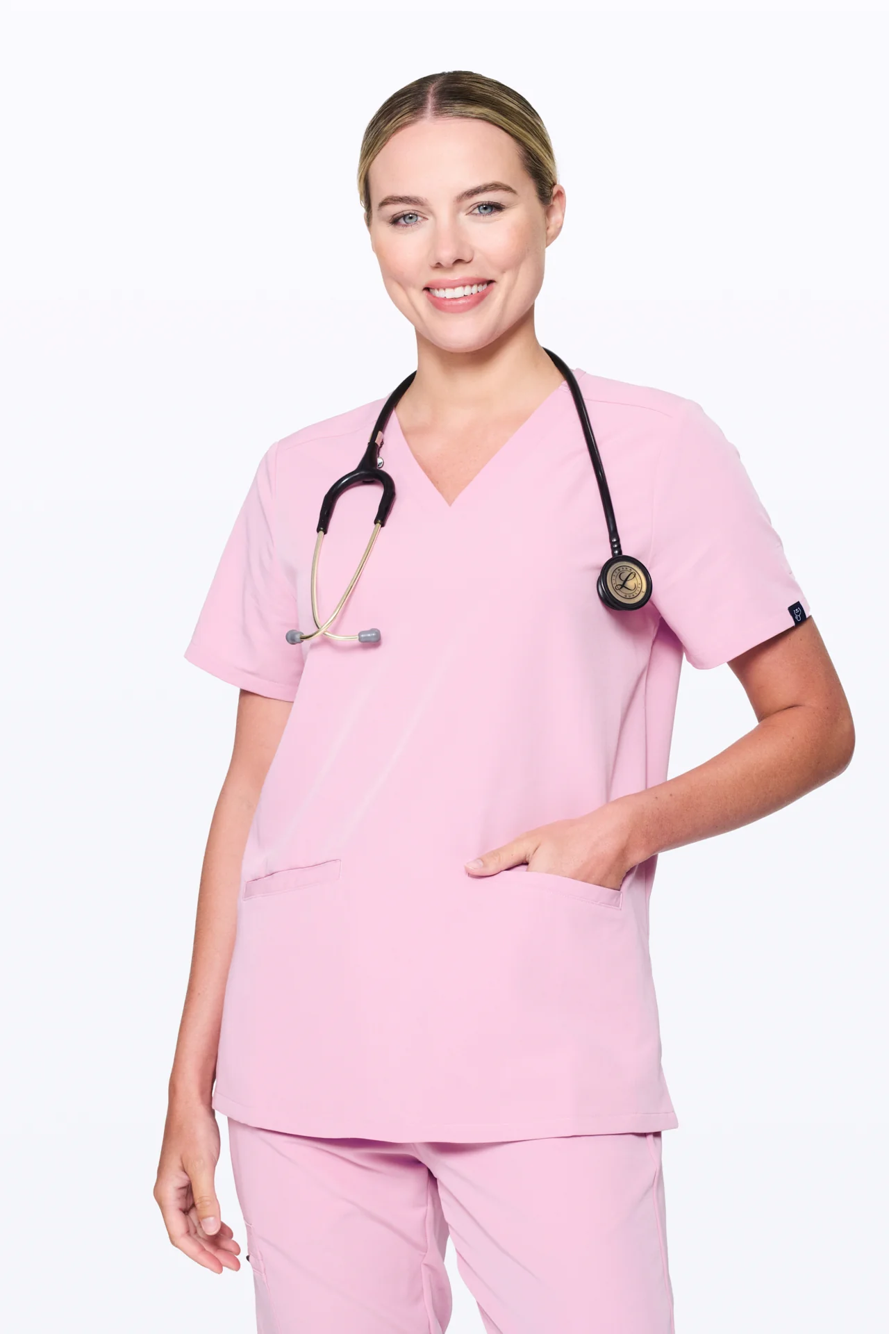Women's 3-Pocket Scrub Top - Image 111