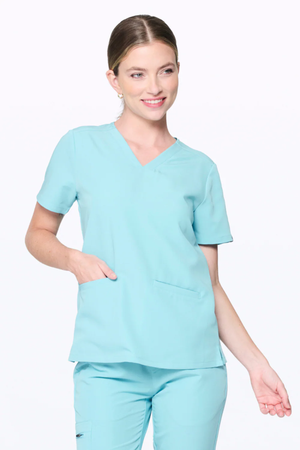 Women's 3-Pocket Scrub Top - Image 117