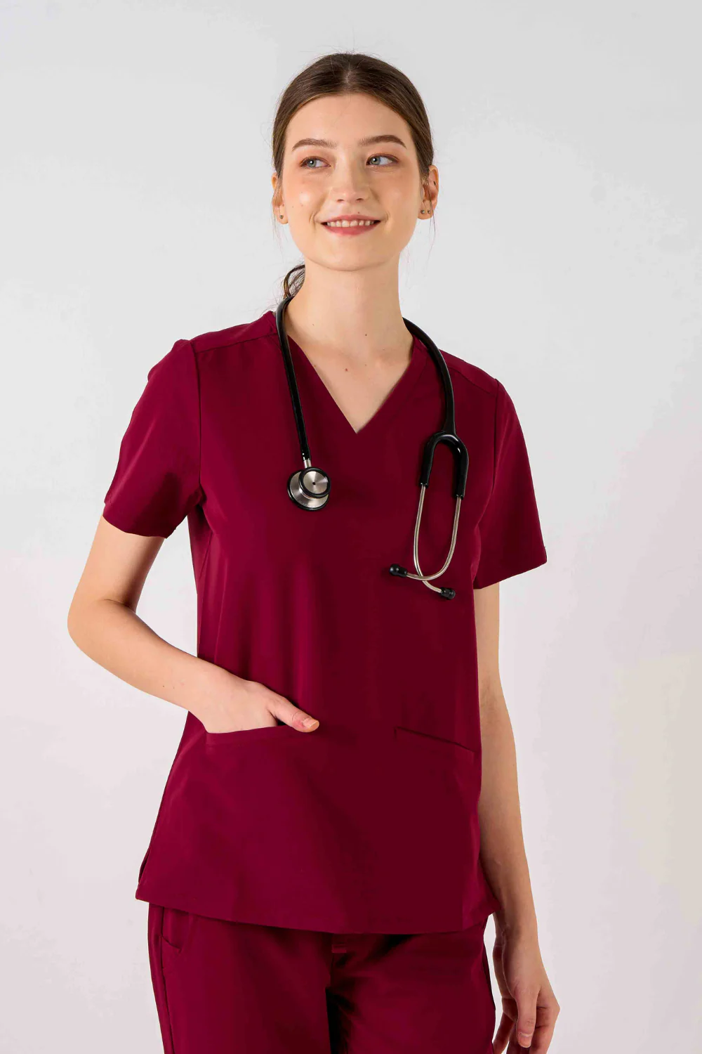 Women's 3-Pocket Scrub Top - Image 119