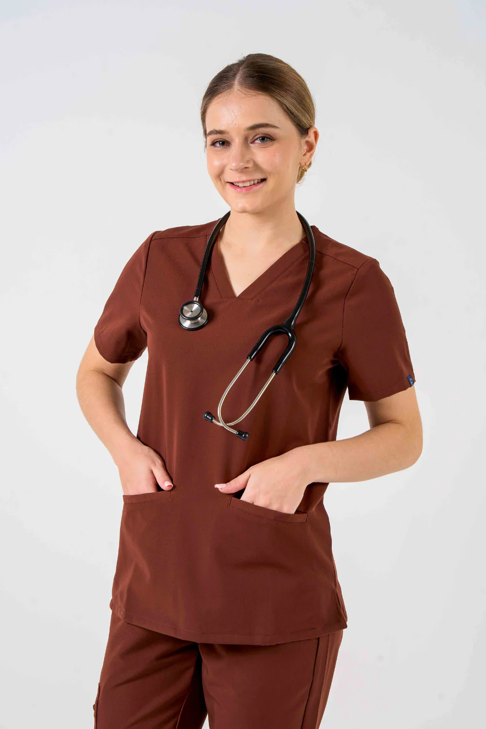 Women's 3-Pocket Scrub Top - Image 122