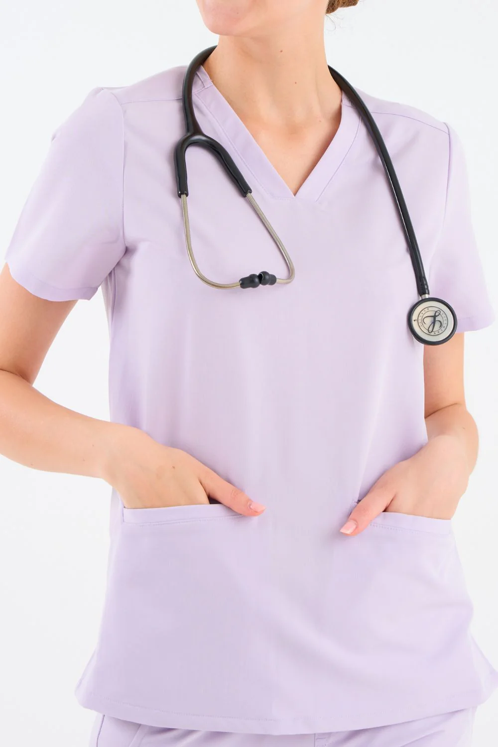Women's 3-Pocket Scrub Top - Image 128