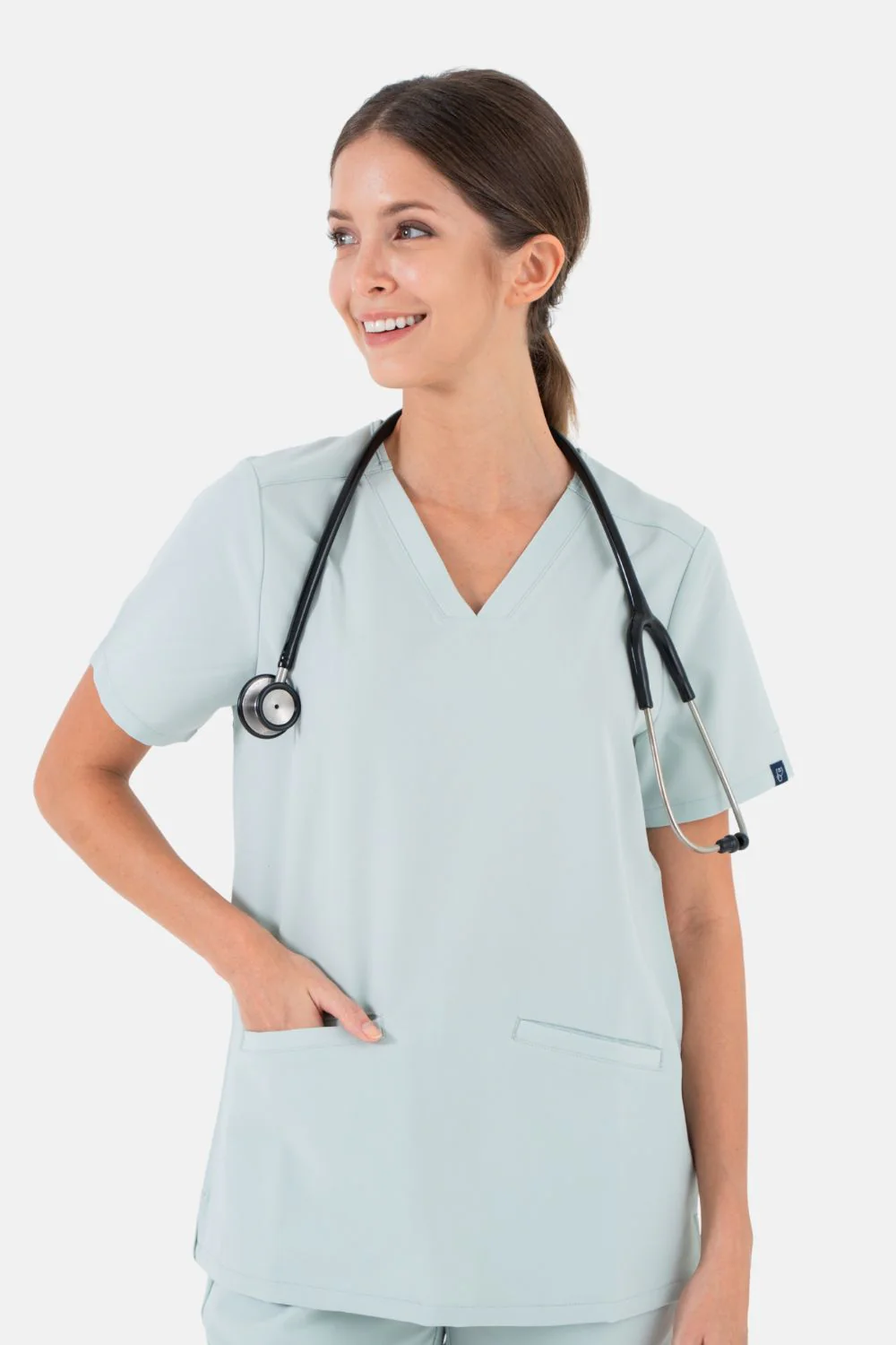 Women's 3-Pocket Scrub Top - Image 134