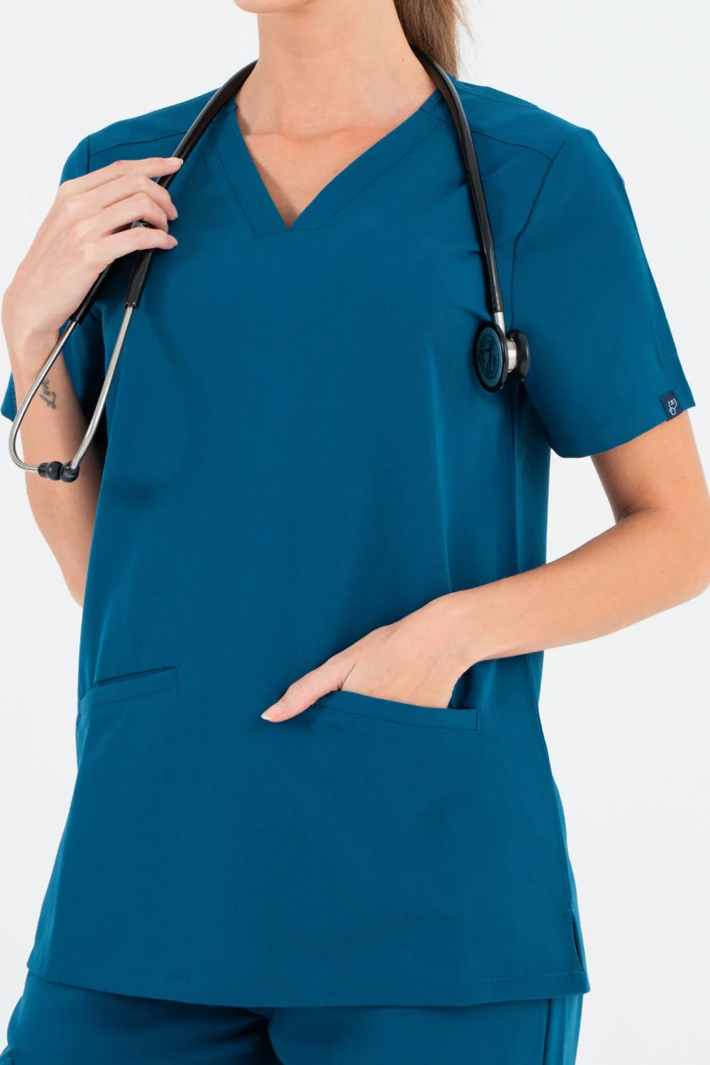 Women's 3-Pocket Scrub Top - Image 139
