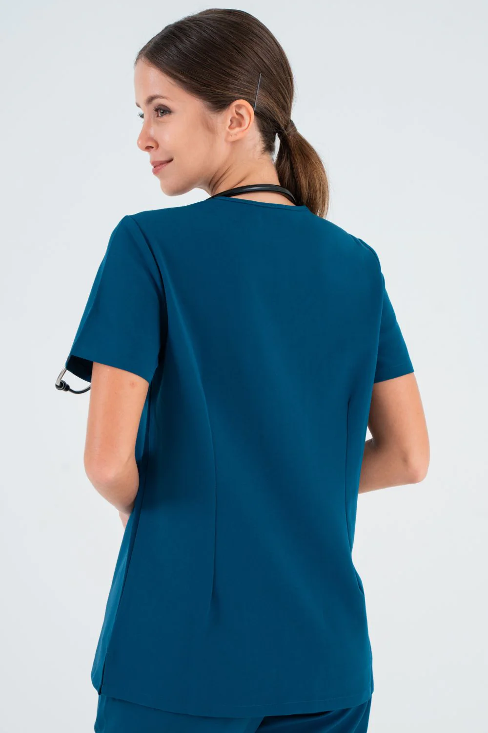 Women's 3-Pocket Scrub Top - Image 140