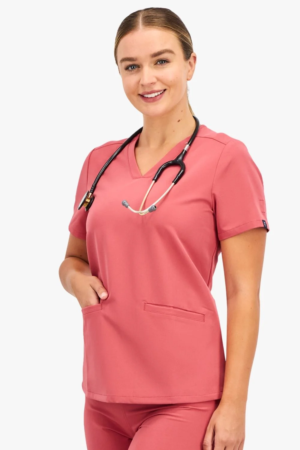 Women's 3-Pocket Scrub Top - Image 143