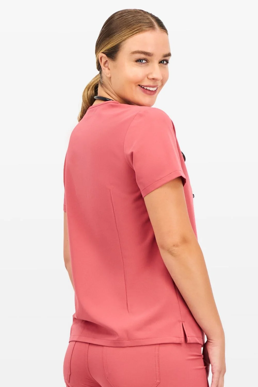 Women's 3-Pocket Scrub Top - Image 144