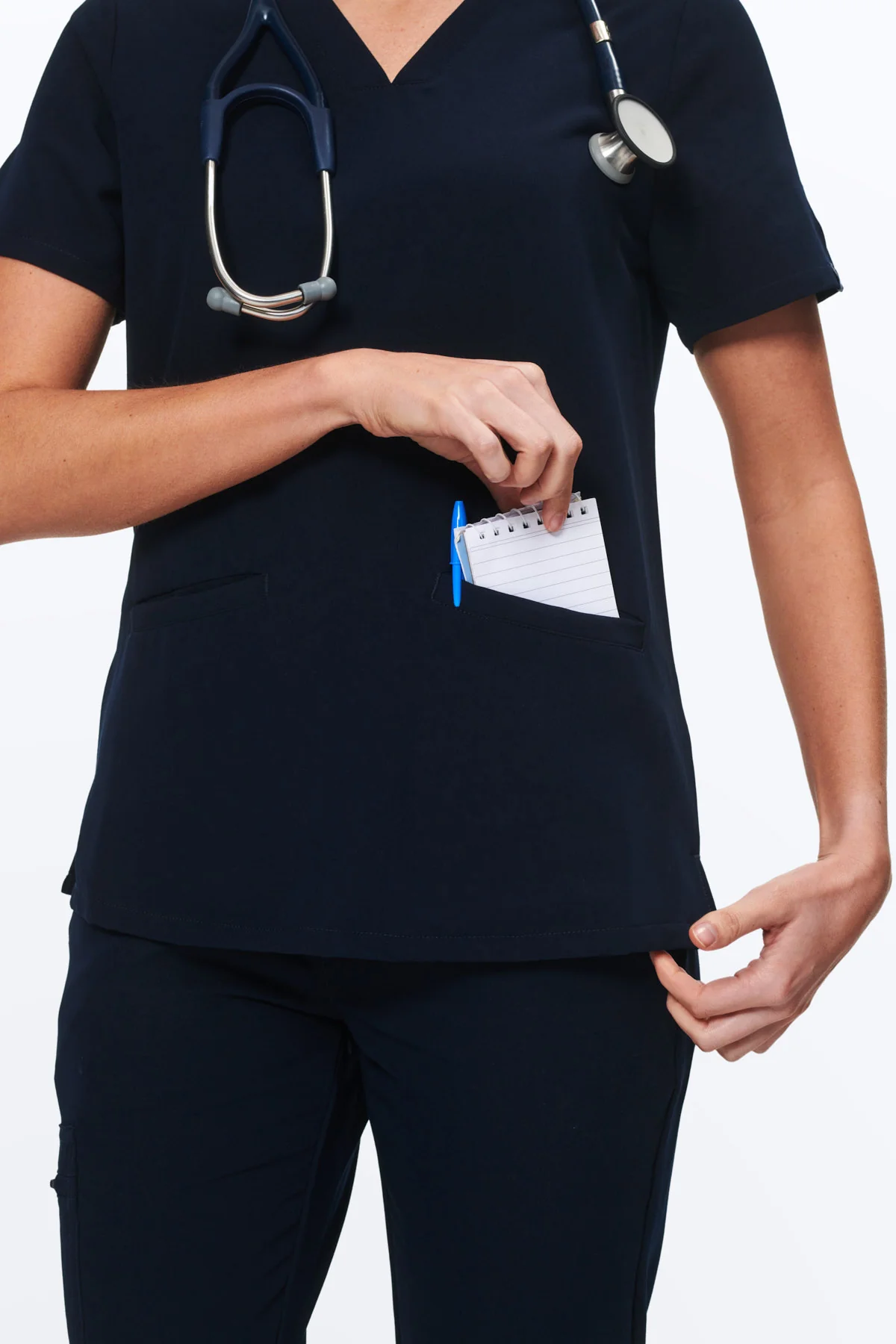 Women's 3-Pocket Scrub Top - Image 19