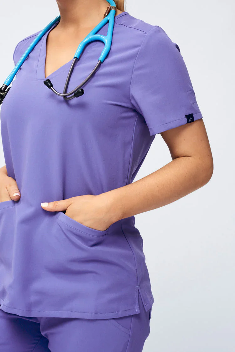 Women's 3-Pocket Scrub Top - Image 57
