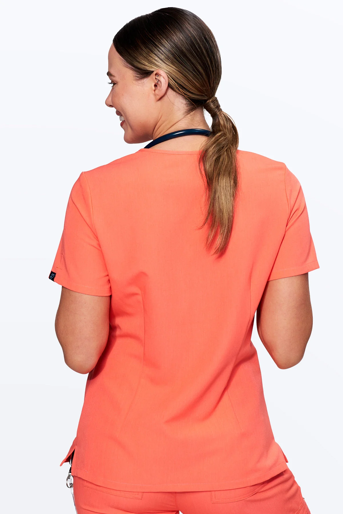 Women's 3-Pocket Scrub Top - Image 74
