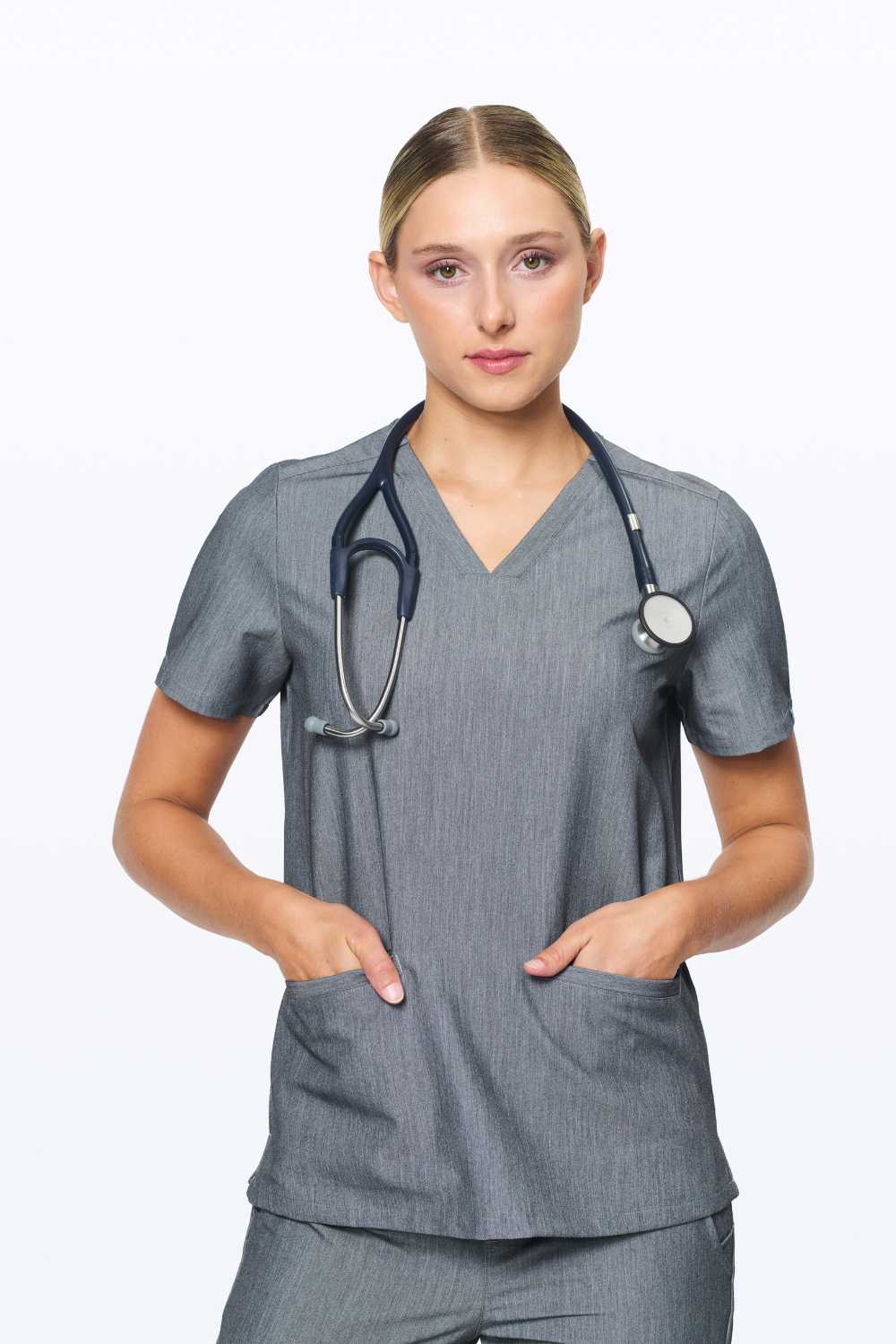 Women's 3-Pocket Scrub Top - Image 95