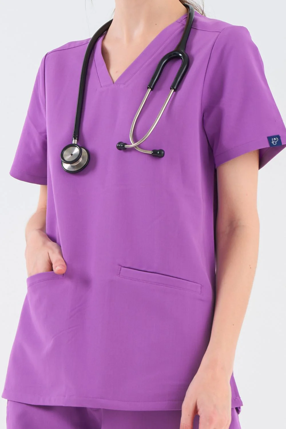 Women's 3-Pocket Scrub Top - Clearance Sale - Image 123