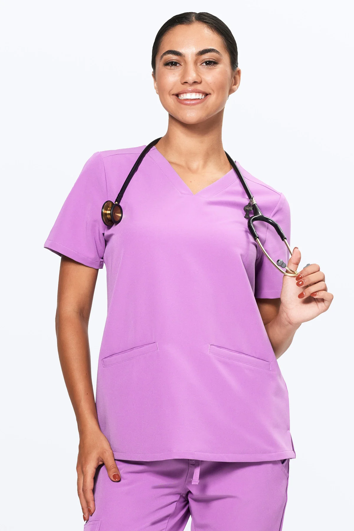 Women's 3-Pocket Scrub Top - Clearance Sale - Image 137