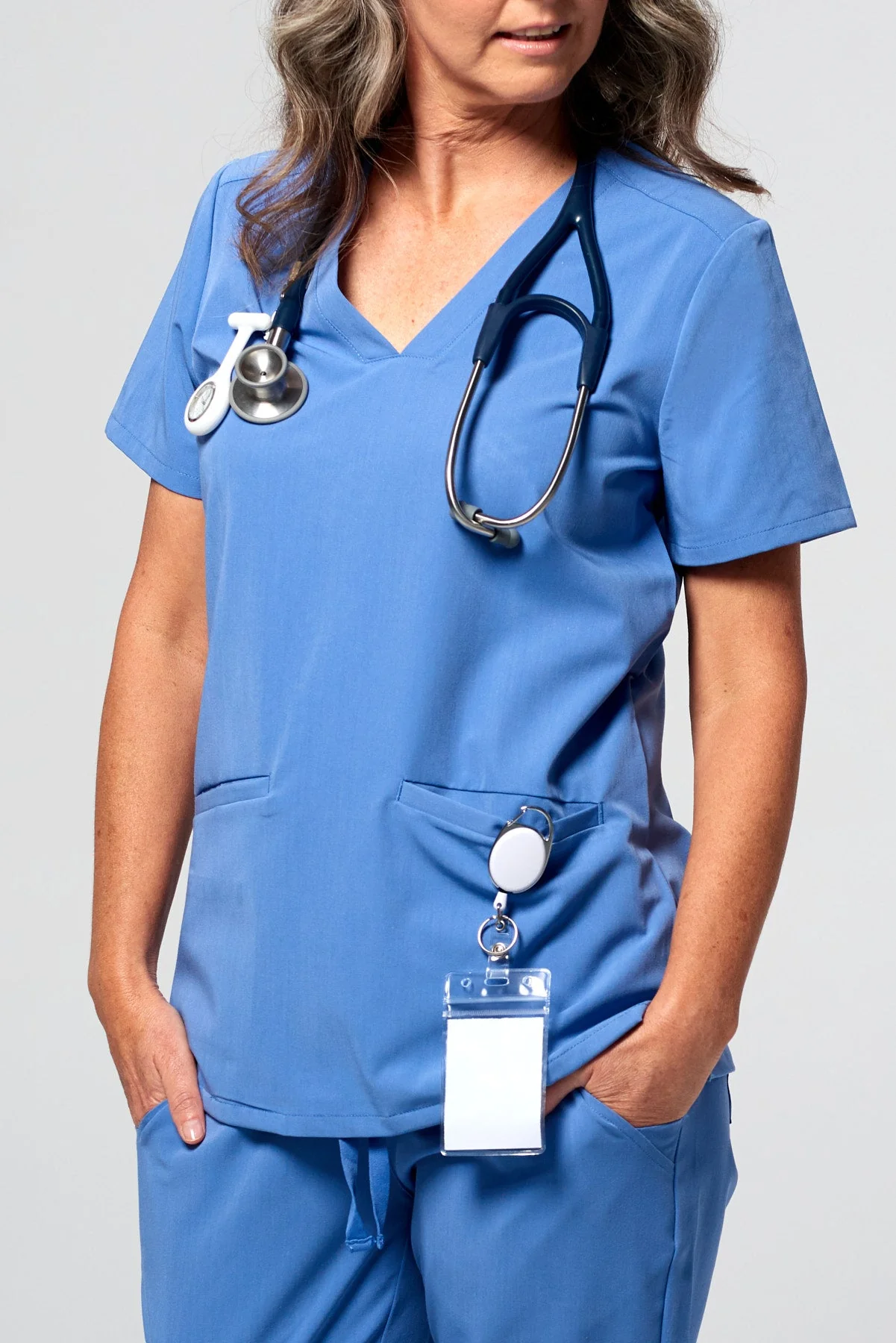 Women's 3-Pocket Scrub Top - Clearance Sale - Image 23