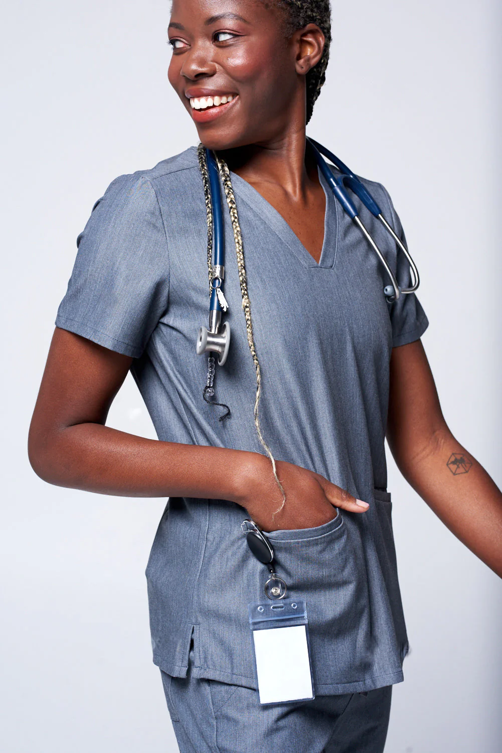 Women's 3-Pocket Scrub Top - Clearance Sale - Image 29