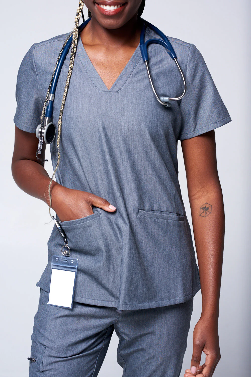 Women's 3-Pocket Scrub Top - Clearance Sale - Image 31