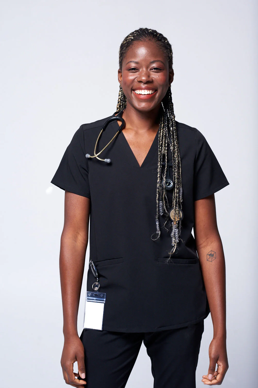 Women's 3-Pocket Scrub Top - Clearance Sale - Image 34