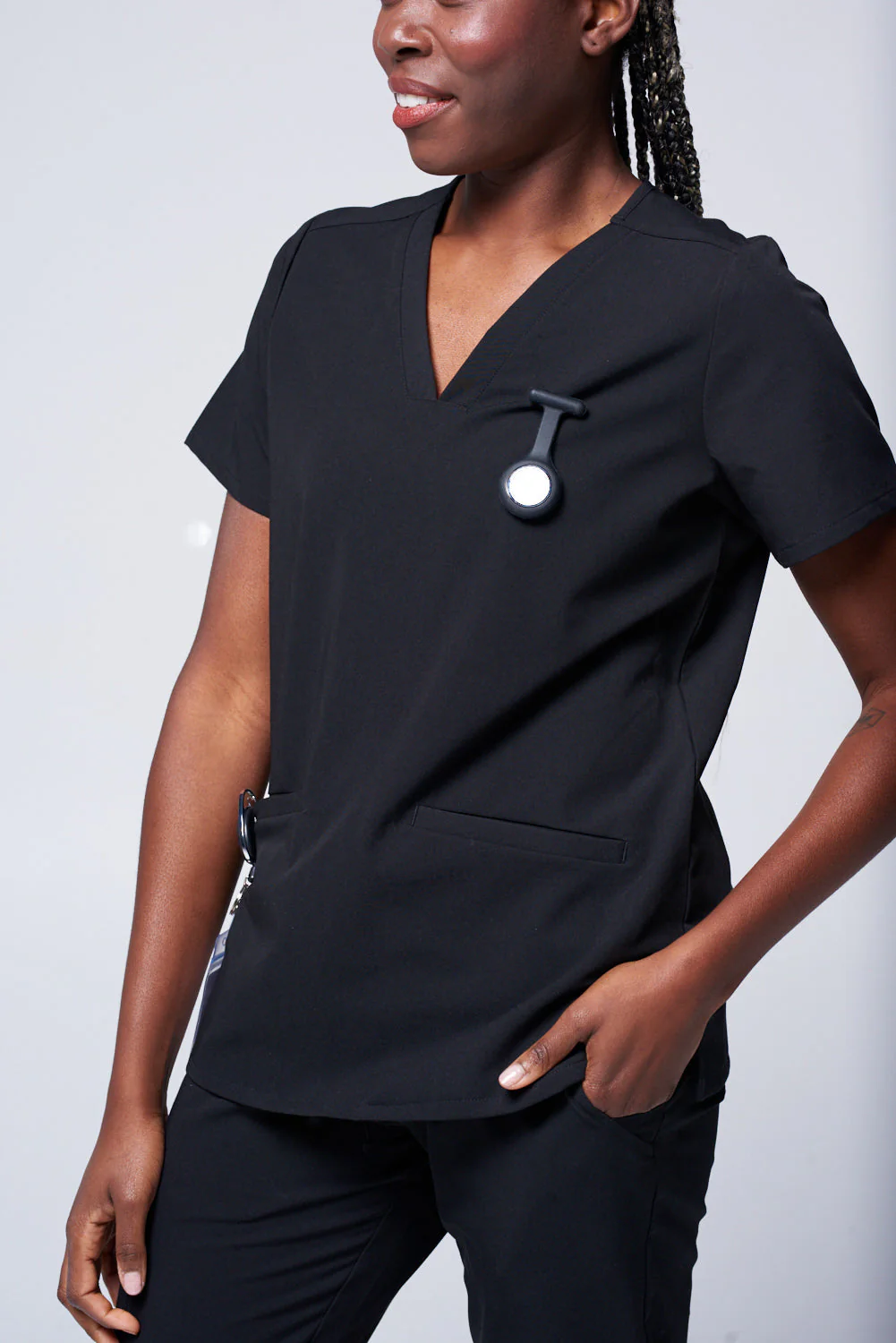 Women's 3-Pocket Scrub Top - Clearance Sale - Image 37