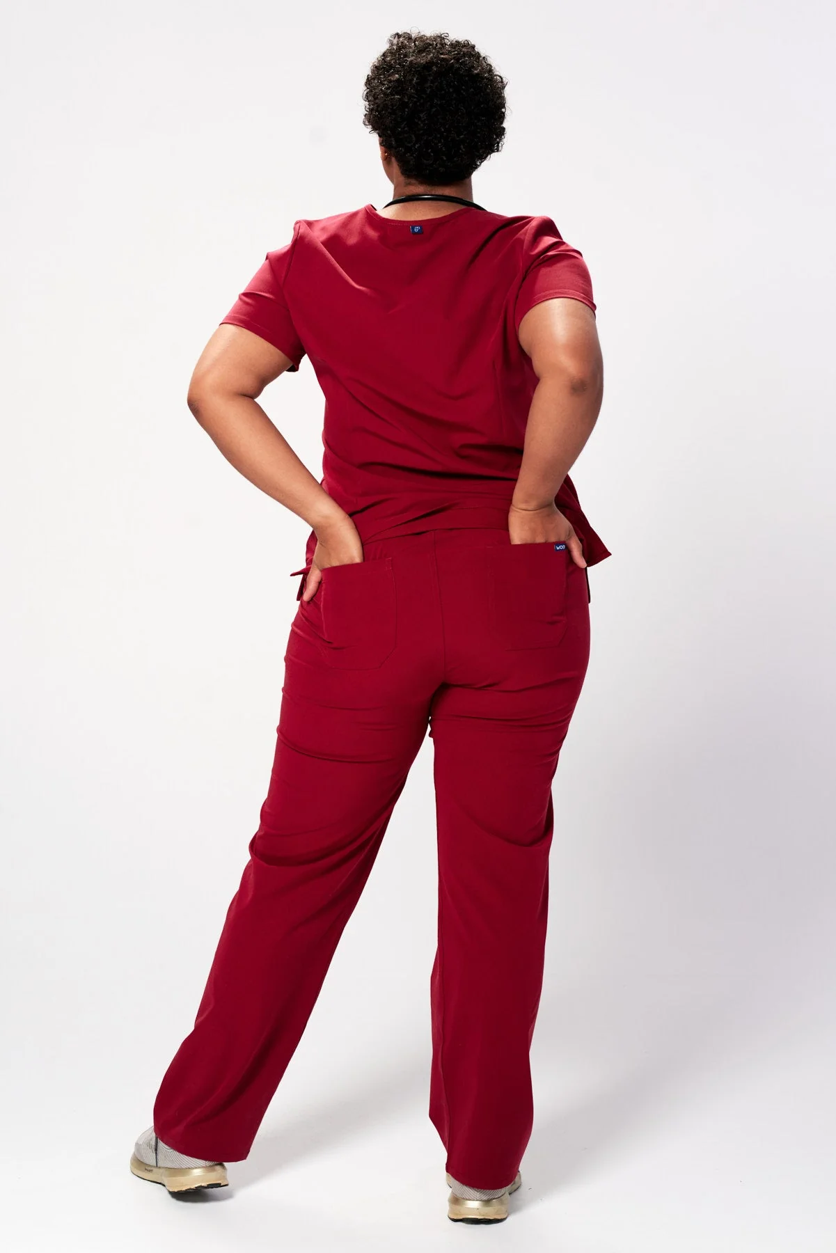 Women's 3-Pocket Scrub Top - Clearance Sale - Image 4