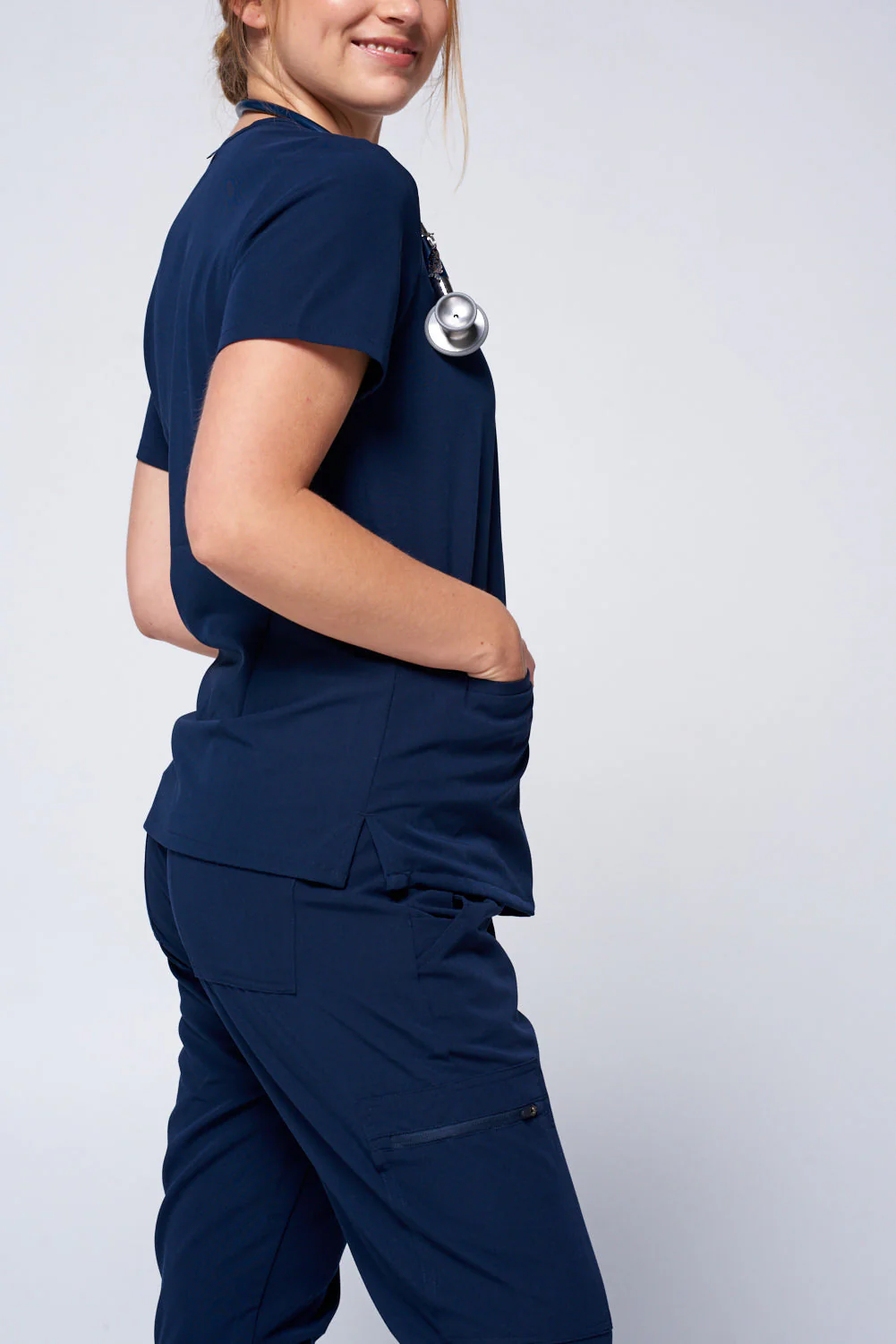 Women's 3-Pocket Scrub Top - Clearance Sale - Image 41