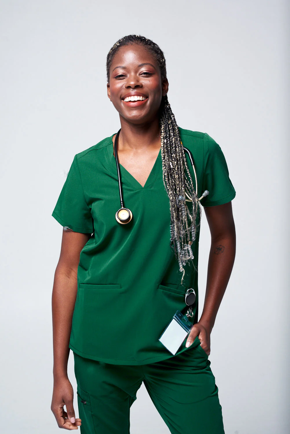 Women's 3-Pocket Scrub Top - Clearance Sale - Image 47