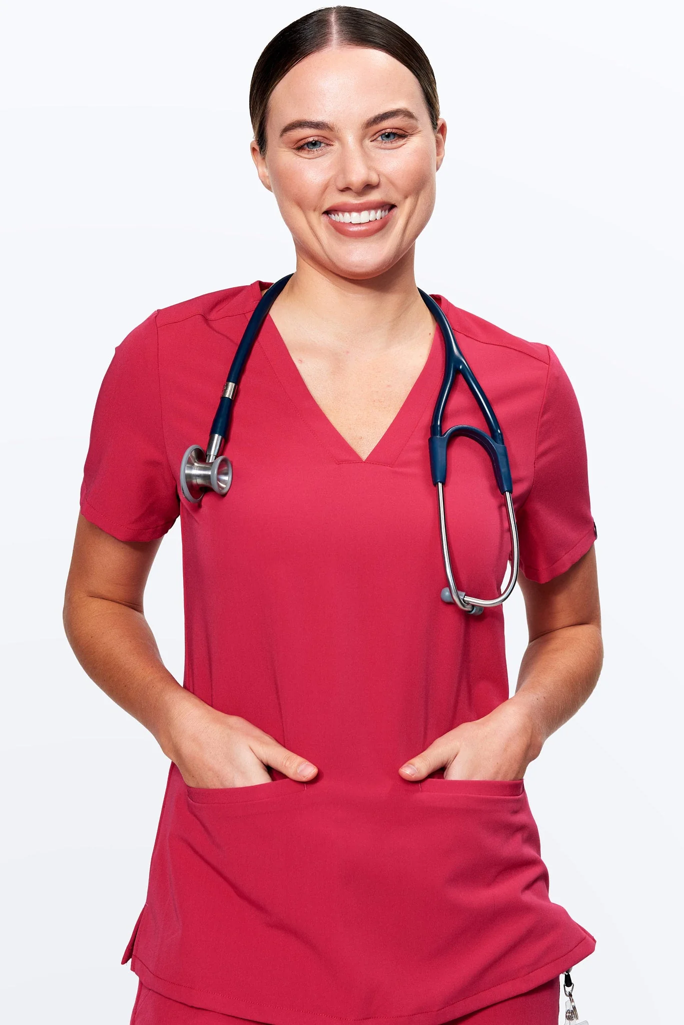 Women's 3-Pocket Scrub Top - Clearance Sale - Image 7