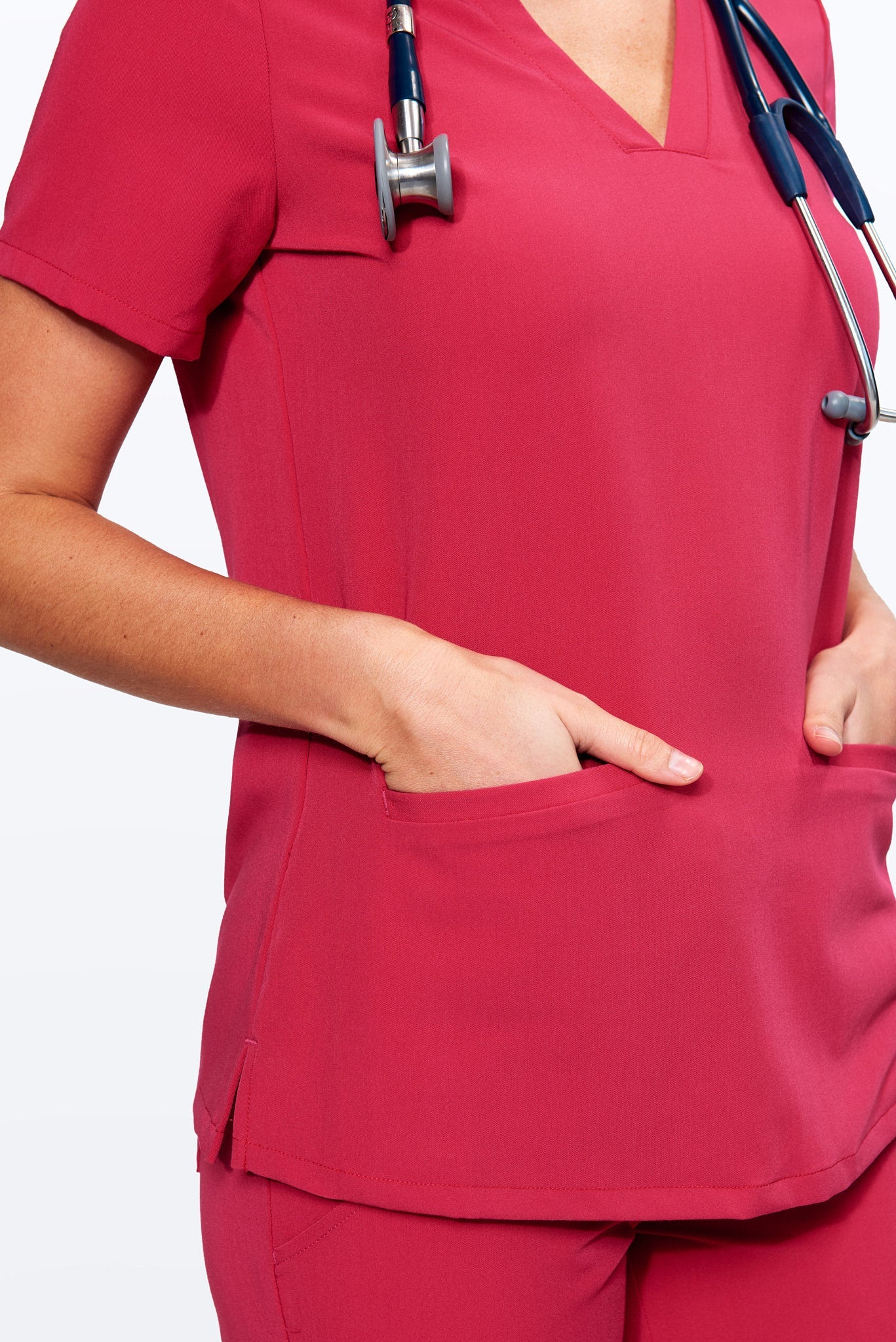 Women's 3-Pocket Scrub Top - Clearance Sale - Image 9