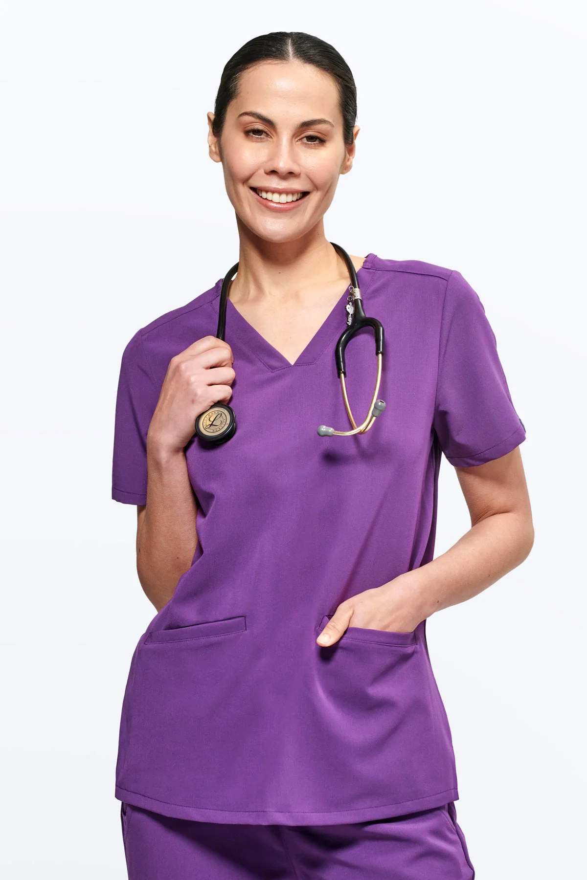 Women's 3-Pocket Scrub Top - Clearance Sale - Image 94
