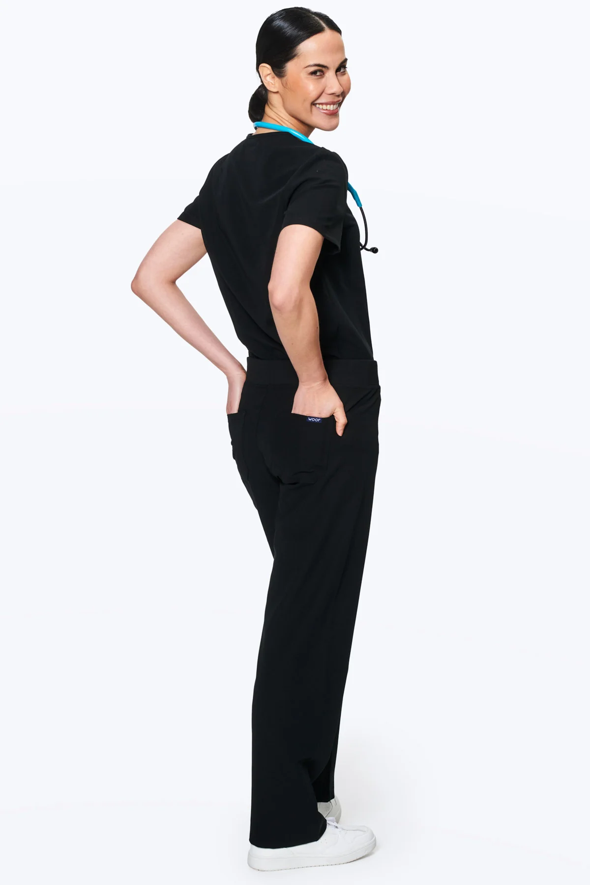 Women's Essential Straight-Cut Scrub Pants - Image 20